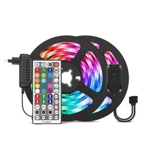 Eht LED Strip RGB5050 Music Sync 44-Key Remote MultiColor ColorRGB 20m 5050 LED strip