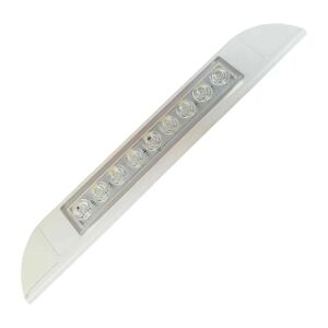 9 Led Markise Lys 12v 24v Vandtæt 256mm Udvendig Autocamper Strip Lampe Hvid