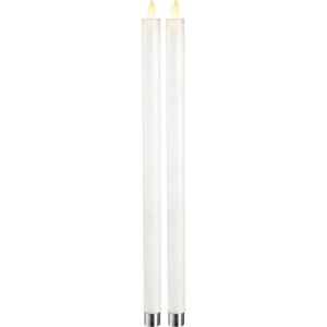 Startrading LED Antik lys 2-PACK M-TWINKLE m timer 40cm White 40 cm långa