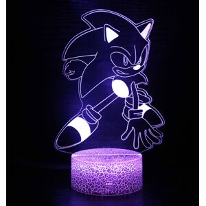 Galaxy Sonic Night Light LED Colorful Touch Fjärrkontroll Bordslampa E