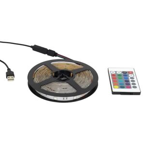TG LED-slinga med Fjärrkontrol - RGB - 5 Meter Transparent