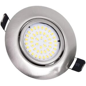 6x 5w led infälld spotlight 3000k varmvit 230v,55mm