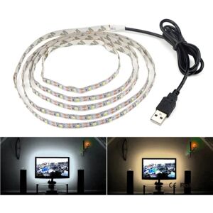 Usb-dreven tv-belysning 5 meter - Varm hvid