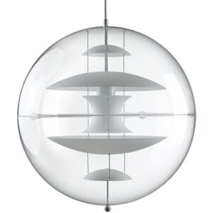 Verpan Verner Panton Globe Ø: 50 cm - Hvid/Glas