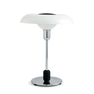Piet Hein RA 250 Bordlampe H: 33,6cm - Hvid/Krom