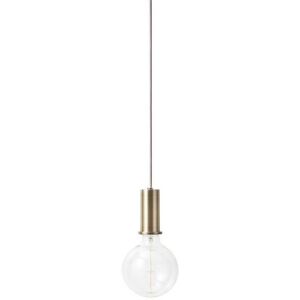 Ferm Living Socket Pendant Low H: 10,2 cm - Brass