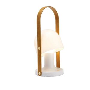 Lampefeber Follow Me Plus Trådløs Bordlampe H: 43,5 cm - Hvid