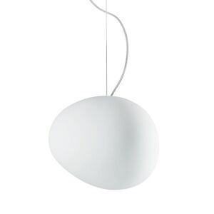 Foscarini Gregg Pendel Medium LED Retrofit H: 26cm - Hvid