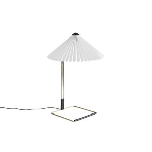 Hay Matin Table Lamp 380 Large Ø: 38 cm - White / Brass