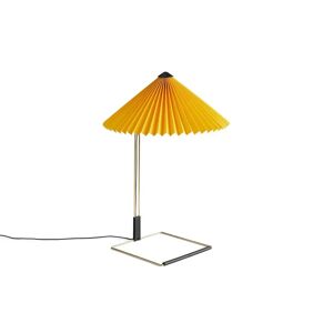 Hay Matin Table Lamp 380 Large Ø: 38 cm - Yellow / Brass