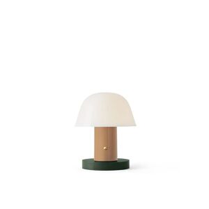 &Tradition Setago JH27 Table Lamp H: 22 cm - Nude & Forest