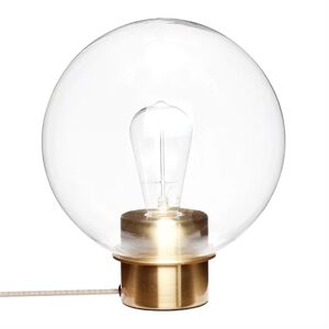 Hübsch Bordlampe Ø:24cm - Glas/Messing OUTLET
