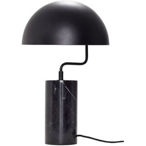 Hübsch Poise Bordlampe Ø: 30 cm - Sort/Metal/Marmor