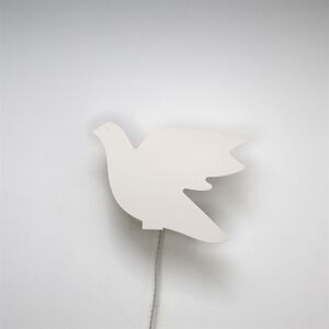 Goodnight Light Decoupage Paloma Lamp H: 22 cm - Ivory OUTLET
