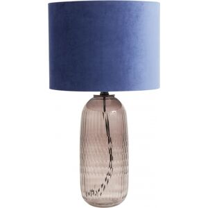 Nordal Smokey Table Lamp H: 42 cm - Cut Glass OUTLET