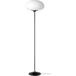 Gubi Stemlite Floor Lamp H: 150 cm - Black Chrome