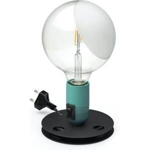 FLOS Lampadina Bordlampe H: 24 cm - Turquoise OUTLET