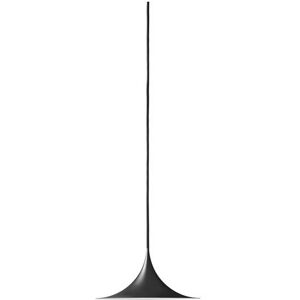 Gubi Semi Pendant Ø: 30 cm - Black Semi Matt