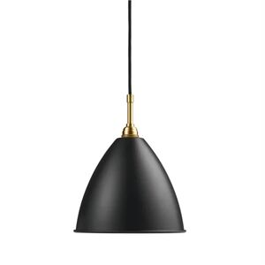 Gubi Bestlite BL9 Pendant Ø:21 cm M Brass base - Charcoal Black skærm