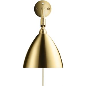 GUBI Bestlite BL7 Wall Lamp Ø:16 cm Brass base - Brass skærm