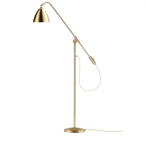 GUBI Bestlite BL4 Floor Lamp Ø:21 cm M Brass base - Brass skærm