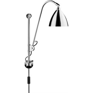 GUBI Bestlite BL5 Wall Lamp Ø:16 cm Chrome Base - Chrome skærm