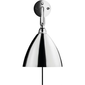 GUBI Bestlite BL7 Wall Lamp Ø:16 cm Chrome Base - Chrome skærm FORUDBESTIL: MIDT JUNI 2024