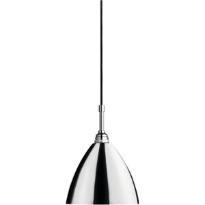 GUBI Bestlite BL9 Pendant Ø:16 cm Chrome Base - Chrome skærm