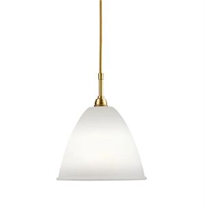 Gubi Bestlite BL9 Pendant Ø:21 cm M Brass base - Bone China skærm