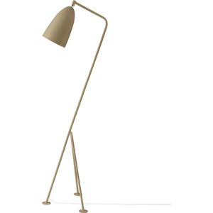GUBI Gräshoppa Floor Lamp H: 125cm - Olive Brown