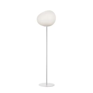 Foscarini Gregg Gulvlampe Large H: 186cm - Hvid/Hvid