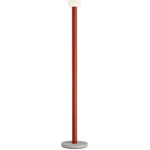 FLOS Bellhop Floor Lamp H: 178 cm - Brick Red