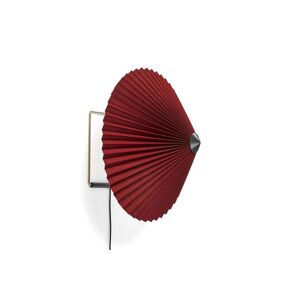 Hay Matin Wall Lamp 380 38x25 cm - Oxide Red / Brass
