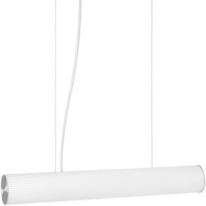 Ferm Living Vuelta Pendant H: 60 cm - White/Stainless Steel