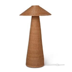 Ferm Living Dou Floor Lamp H: 131 cm - Natural