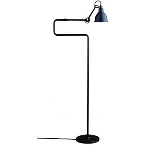 DCW Editions Lampe Gras N411 Gulvlampe Rund H: 121cm - Sort/Blå