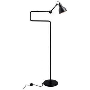 DCW Mantis DCW Editions Lampe Gras N411 Gulvlampe Rund H: 121cm - Sort/Sort/Kobber