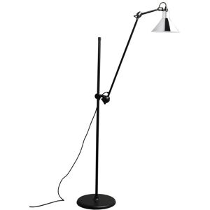 DCW Editions Lampe Gras N215 Gulvlampe Konisk H: 135cm - Sort/Krom