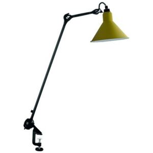 DCW Editions Lampe Gras N201 Bordlampe m. klemme Konisk H: 59cm - Sort/Gul