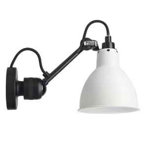 DCW Editions Lampe Gras N304SW Væglampe Rund m. Afbryder H: 14cm - Sort/Hvid