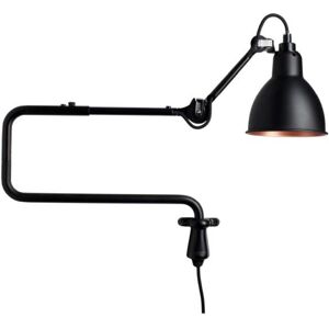 DCW Editions Lampe Gras N303 Væglampe Rund L: 92cm - Sort/Sort/Kobber