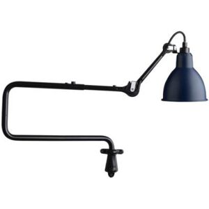 DCW Editions Lampe Gras N303 Væglampe Rund L: 92cm - Sort/Blå