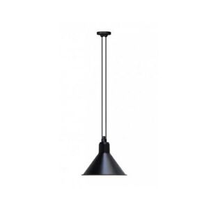 DCW Editions Lampe Gras N322 XL Pendel Konisk Les Acrobates De Gras H: 300cm - Sort/Sort