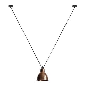 DCW Editions Lampe Gras N323 L Pendel Rund Les Acrobates De Gras H: 300cm - Sort/Rå Kobber