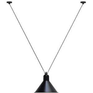 DCW Editions Lampe Gras N323 XL Pendel Konisk Les Acrobates De Gras H: 300cm - Sort/Sort