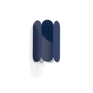 Hay Arcs Wall Sconce H: 25 cm - Cobalt Blue