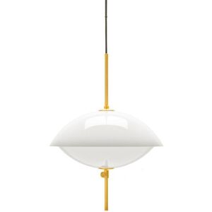 Fritz Hansen Musling Pendel Ø: 44 cm - Opal/Messing OUTLET