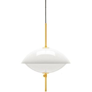 Fritz Hansen Musling Pendel Ø: 44 cm - Opal/Messing OUTLET