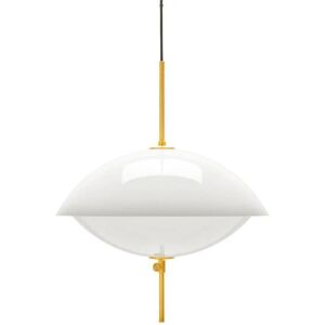 Fritz Hansen Musling Pendel Ø: 55 cm - Opal/Messing OUTLET