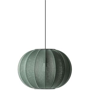 Made By Hand Knit-Wit Round Pendant Ø:45cm - Tweed Green